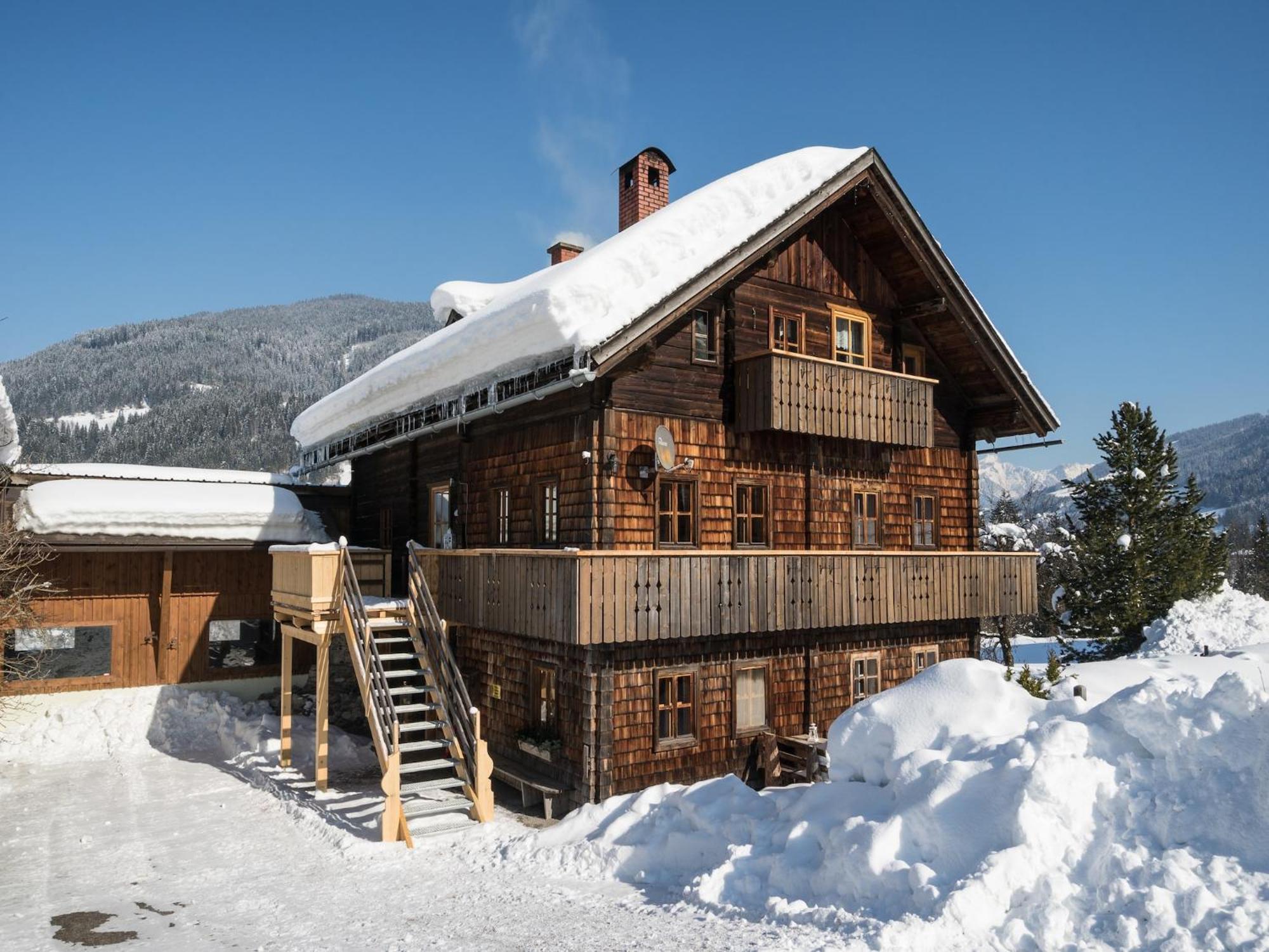 Sprawling Mansion Near Ski Area In Salzburg Eben Im Pongau Exteriér fotografie